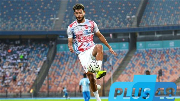 انتظام دونجا في التدريبات الجماعية بالزمالك