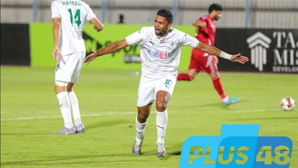 المصري يهزم حرس الحدود بثنائية نظيفة ويؤمن المركز الرابع في الدوري