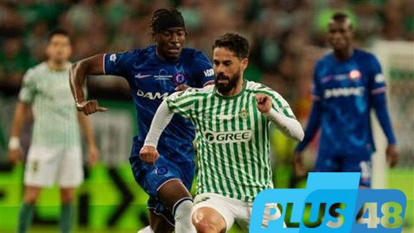 الزلزولي يمنح ريال بيتيس التقدم على تشيلسي في الشوط الأول بنهائي دوري المؤتمر