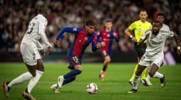 موقف مبابي.. تشكيل ريال مدريد ضد برشلونة في كلاسيكو نهائي كأس الملك