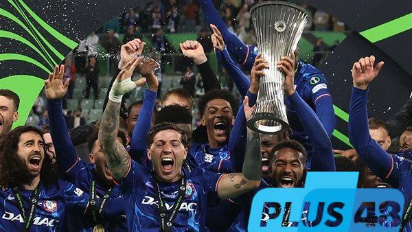 تشيلسي يتوج بلقب دوري المؤتمر الأوروبي برباعية أمام ريال بيتيس
