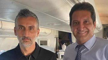 ريفيرو يصل القاهرة ويجتمع مع الخطيب قبل توقيع عقود تدريب الأهلي