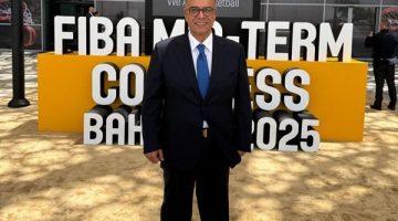 عمرو مصيلحي يشهد اجتماعات الاتحاد الدولي لكرة السلة بالبحرين