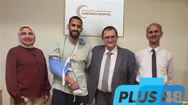 محمد حمدي لاعب زد يخضع لجراحة ناجحة في الكوع
