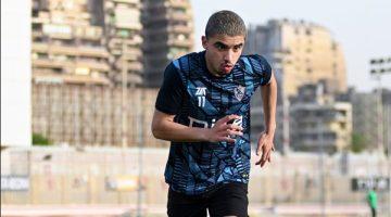 الجفالى يخوض تدريبات تأهيلية على هامش مران الزمالك