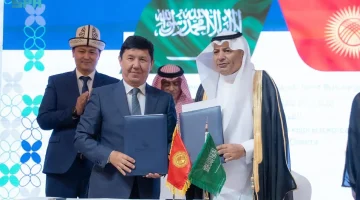 توقيع اتفاقية إنشاء مجلس أعمال سعودي – قيرغيزي مشترك