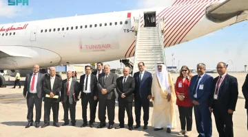 الفوج الأول من الحجاج التونسيين يغادر نحو #المشاعر_المقدسة