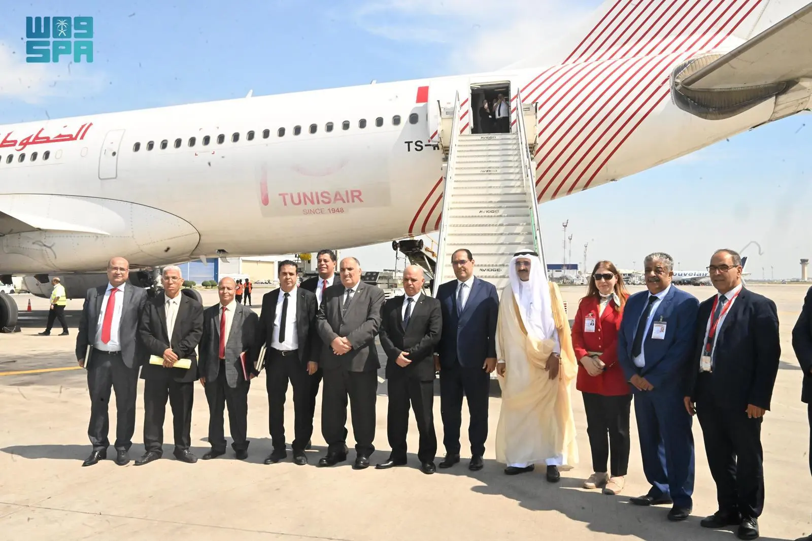 الفوج الأول من الحجاج التونسيين يغادر نحو #المشاعر_المقدسة
