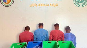 ضبط (4) مقيمين من الجنسية الهندية مخالفين للائحة الأمن والسلامة لمزاولي الأنشطة البحرية #عاجل