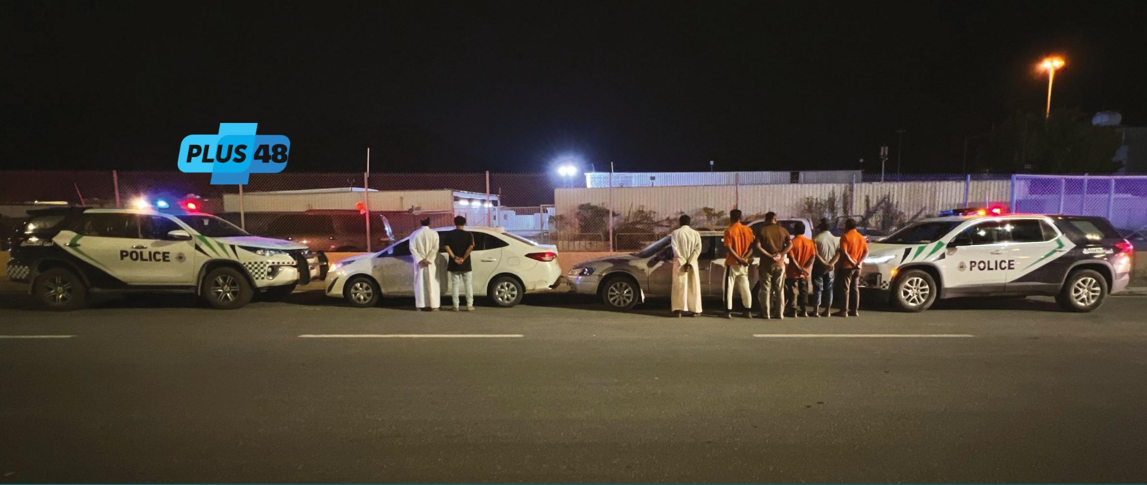 ضبط (3) مواطنين لنقلهم (5) وافدين ومحاولة الدخول بهم إلى #مكة لأداء فريضة الحج #عاجل