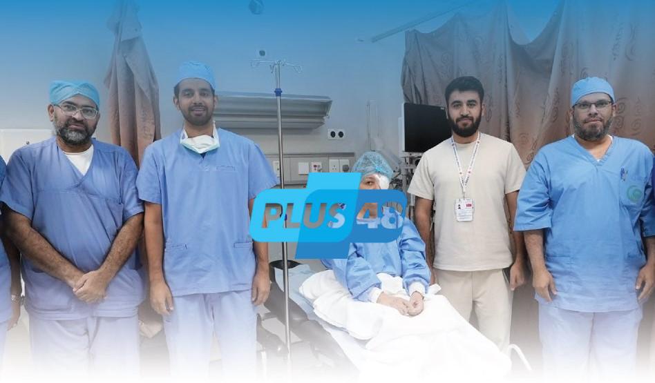 تدخل طبي سريع ينقذ بصر حاجة تركية