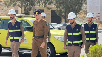 قوات الدفاع المدني بالطائف تعزز أعمالها بنشر فرق موسمية في المواقيت