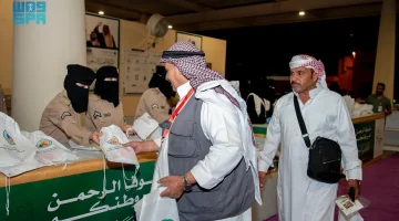 حرس الحدود يواصل جهوده في استقبال الحجاج القادمين من الأردن عبر منفذ حالة عمار