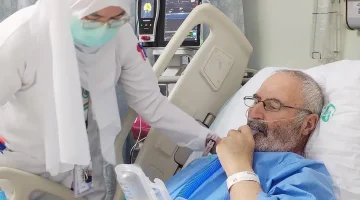 التدخل العاجل ينقذ حياة حاج إيراني بـ #مدينة_الملك_عبدالله_الطبية