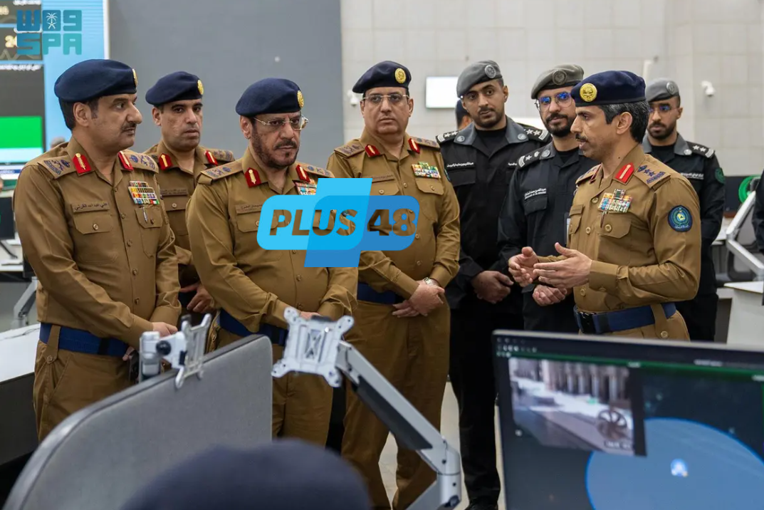 اللواء حمود الفرج يقف على أعمال الدفاع المدني بالمدينة المنورة