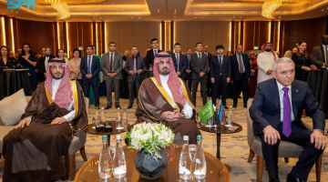 نيابة عن أمير الرياض.. أمين المنطقة يحضر حفل سفارة أذربيجان بمناسبة اليوم الوطني