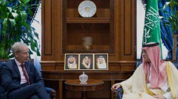 “الجبير” يستقبل نائب الأمين العام للشؤون السياسية في #الاتحاد_الأوروبي