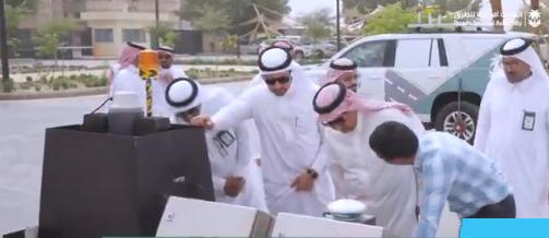 “الدلامي” يتفقد أسطول المسح لدعم طرق الحجاج