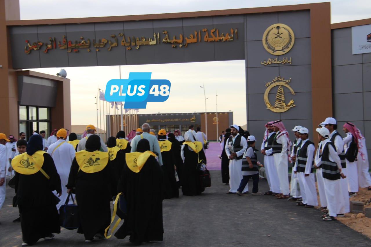 بمتابعة وإشراف أمير منطقة الجوف.. مدينة الحجاج بمركز الشقيق تستقبل أولى طلائع ضيوف الرحمن القادمين من #العراق