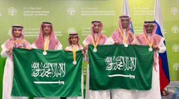 المملكة تحصد (6) ميداليات فضية في أولمبياد الأحياء الدولي المفتوح 2025
