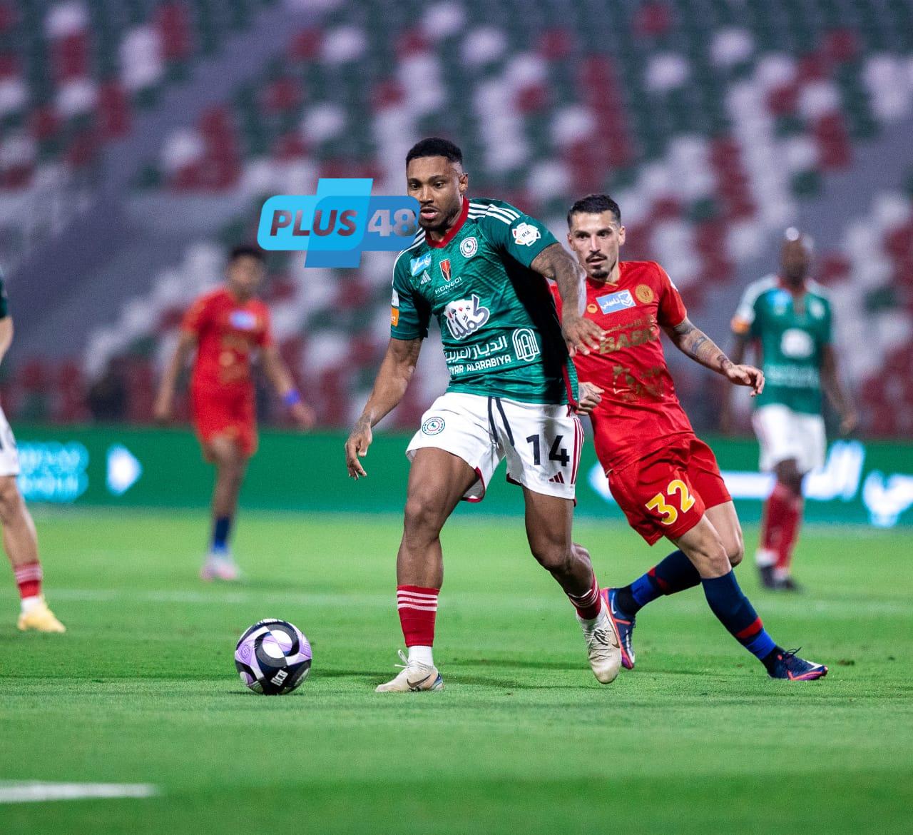 التعادل السلبي يحسم مواجهة #الاتفاق و #ضمك في #دوري_روشن