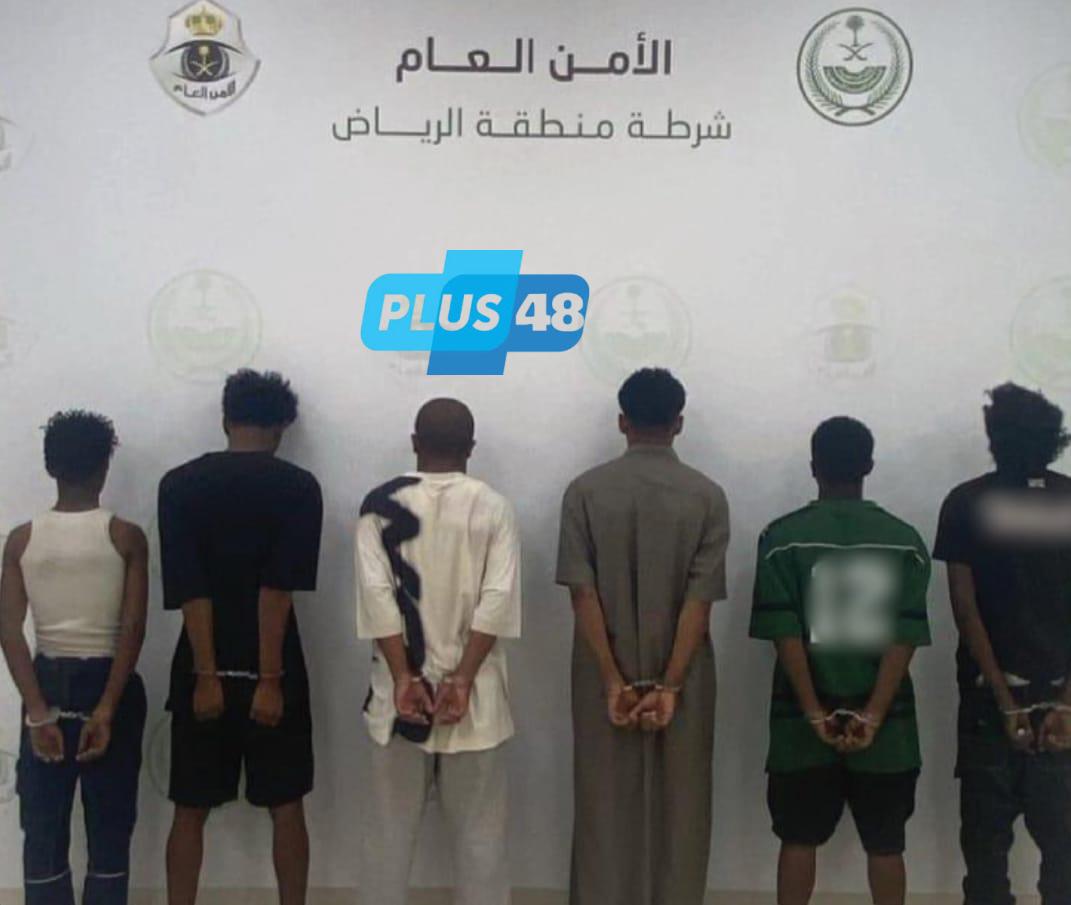 #عاجل | القبض على (6) أشخاص لاعتدائهم على أحد مندوبي التوصيل بمنطقة #الرياض