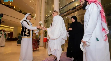 بإجمالي 1053 حاجًا وحاجة من 76 دولة .. اكتمال وصول الدفعة الثانية من ضيوف برنامج خادم الحرمين الشريفين