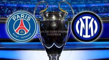 موعد مباراة باريس سان جيرمان ضد إنتر ميلان في دوري أبطال أوروبا
