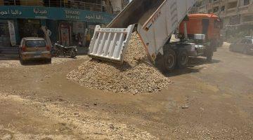 محافظة الجيزة تُنهي أزمة كسر مفاجئ بخط مياه في هضبة الأهرام وتستأنف الضخ تدريجيًا