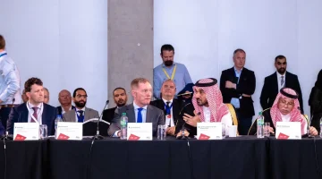 وزيرا الرياضة والتجارة يشاركان في أعمال الطاولة المستديرة حول التعاون الرياضي السعودي – البريطاني في لندن