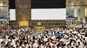 #شؤون_الحرمين تعلن عن جاهزية #صحن_المطاف لاستقبال (107,000) طائف في الساعة