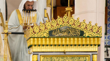 “القاسم” في #خطبة_الجمعة بالمسجد النبوي: أيام العشر من ذي الحجة، اجتمعت فيها أُمهات العبادة – من الصَّلاة، والصدقة، والصيام، والحج، والنحر