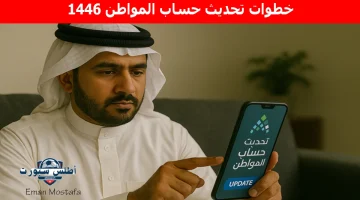 “قبل الإيقاف”.. خطوات تحديث حساب المواطن 1446 بكل سهولة وبساطة حتي تتمكن من الحصول على الدعم
