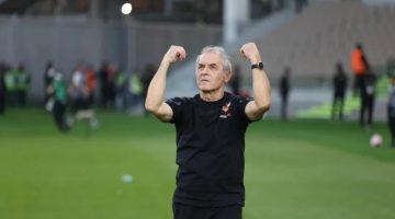 شاهد كيف احتفل مارسيل كولر بفوز الأهلي بالدوري الـ 45