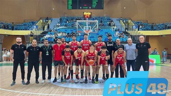 منتخب مصر الأولمبي لكرة السلة يفوز على الصين في الجولة الثانية من بطولة التحدي