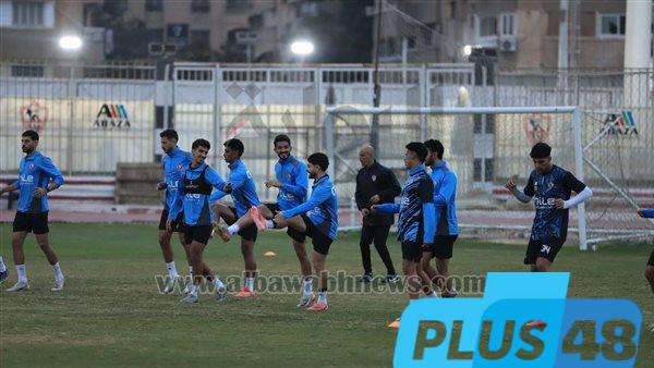 استعدادًا لبيراميدز.. تدريبات تأهيلية للاعبى الزمالك على هامش المران