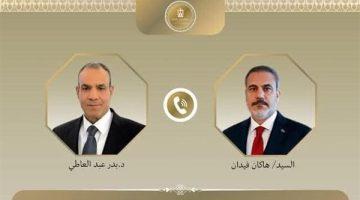 أهمها غزة وليبيا.. اتصال هاتفي بين وزير الخارجية ونظيره التركي لمناقشة أوضاع الشرق الأوسط