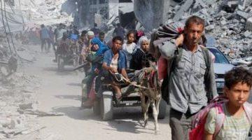 جيش الاحتلال يصدر أوامر إخلاء للفلسطينيين بمحافظة خان يونس جنوب غزة