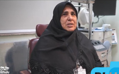 تدخل عاجل ينقذ حاجة تركية من فقدان بصرها
