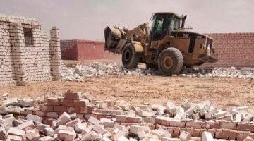 الإسكان: إزالة التعديات عن 80 فدانا بالأقصر الجديدة و15 مخالفة بناء بالساحل الشمالي