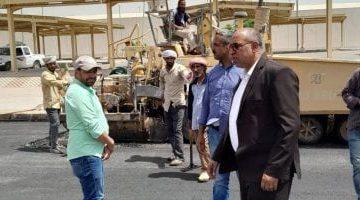 جهاز أخميم الجديدة: تنفيذ الحارة الخارجية للطريق الرئيسي وطرق الإسكان الاجتماعي