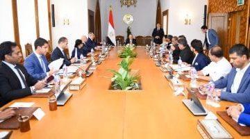 وزير الخارجية والهجرة يستقبل وفد برلمانى رفيع المستوى من الهند