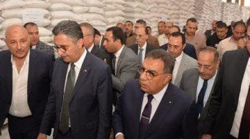 وزير التموين من الدقهلية: مخزون القمح بمصر آمن ويكفى لأكثر من 6 أشهر ونصف