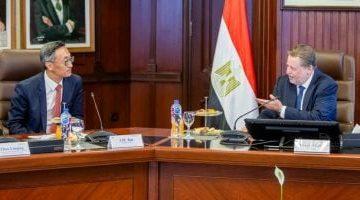 محافظ البنك المركزى المصرى يلتقى رئيس البنك الصناعى والتجارى الصينى