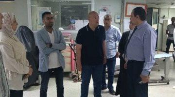 نائب محافظ الجيزة يتابع عمل المستشفيات والمجازر والمخابز خلال عيد الأضحى