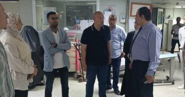 نائب محافظ الجيزة يتابع عمل المستشفيات والمجازر والمخابز خلال عيد الأضحى