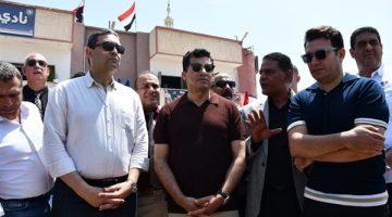 بعد جولته في دمياط.. وزير الرياضة يدرس إجراء تغيرات في مديرية الشباب