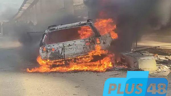نيابة القاهرة الجديدة تصرح بدفن جثة سائق تُوفِّيَ في حادث تفحم سيارة ملاكي بطريق السويس