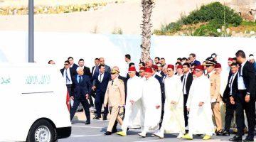 الأمير مولاي رشيد يتقدم مُشيعي جنازة مؤرخ المملكة عبد الحق المريني