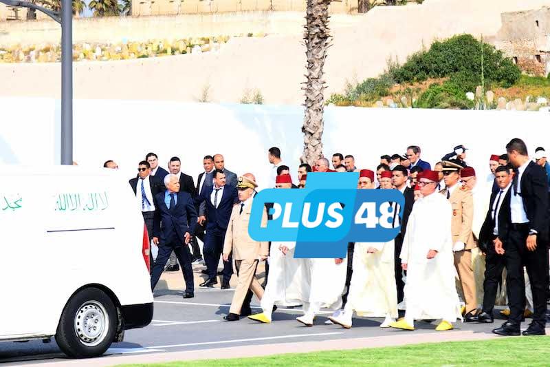 الأمير مولاي رشيد يتقدم مُشيعي جنازة مؤرخ المملكة عبد الحق المريني